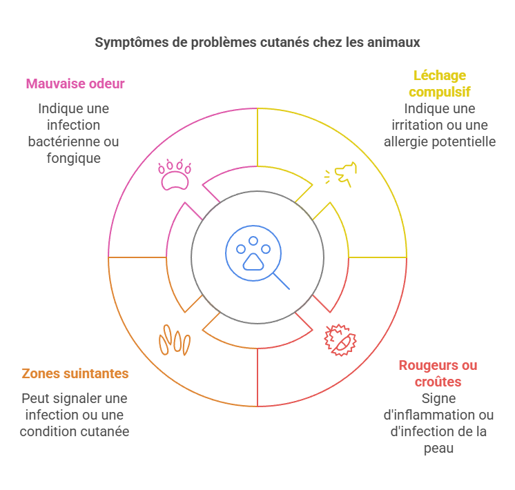 symptomes pourquoi mon chien se leche les pattes