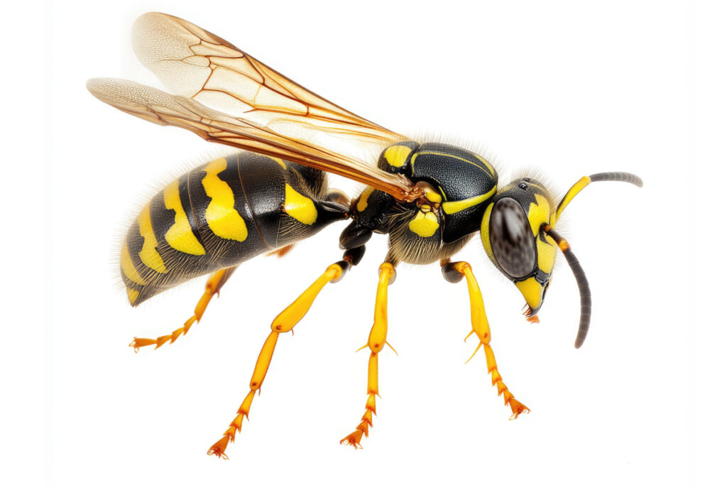 Identifier une guêpe germanique